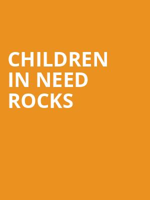 Children In Need Rocks at Royal Albert Hall
